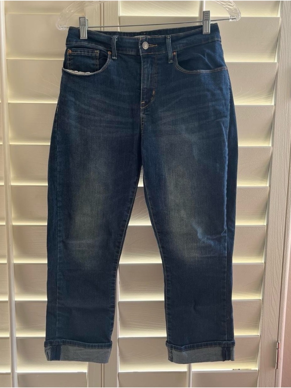 Levi's Dark Blue Jeans